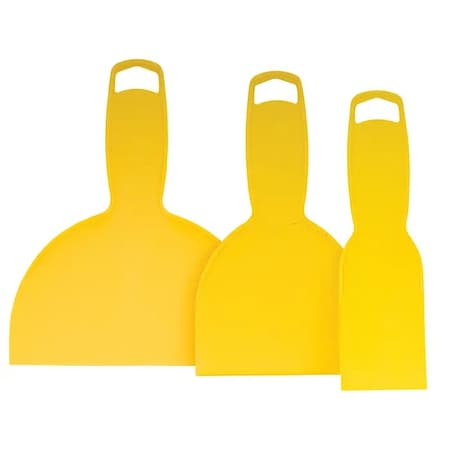 Hyde Economy Series Plastic Spreader Combo, PK 3 2" 4" & 6" 05615